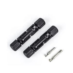 Водонепроницаемый кабельный разъем для солнечной панели для фотогальванической стыковки MC4, Внутренний сердечник <span class=keywords><strong>50A</strong></span>, номинальный 4 P 1P, медные контакты - Product Image 3