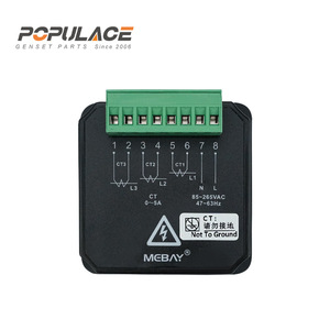 Medidor de panel de corriente alterna trifásico MCBAY GV23AT para control de grupos electrógenos diésel - Product Image 2