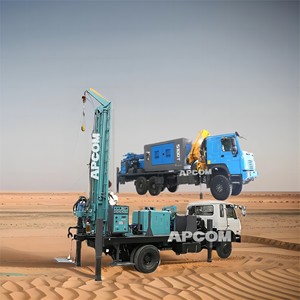 APCOM 400m 600m Foreuse de puits d'eau montée sur camion, équipement de forage rotatif, machine de forage industrielle à vendre - Product Image 2