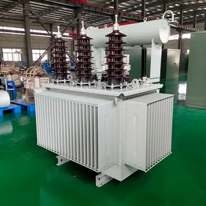 고주파 전력 변압기 30kVA 50kVA 100kva 10kV/20kV/35kV ~ 400V 삼상 오일 침지 변압기