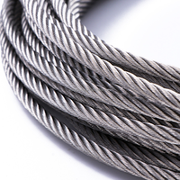 Câble métallique galvanisé 7*19 8mm 10mm 12mm, câble de levage souple, câble anti-torsion, câble de grue, câble métallique robuste
