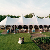 Vente flash - Grandes tentes de luxe pour événements 20x30 20x40 40x100 en aluminium, tentes de réception pour mariages, fêtes, événements commerciaux en plein air