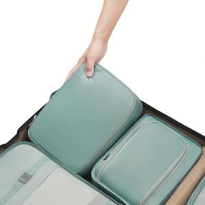 8Pcs Packing Travel Cubes for Suitcase Luggage Organizers with <b>Drawstring</b> <b>Bags</b> <b>Waterproof</b> Shoe Storage <b>Bag</b> - Product Image 3
