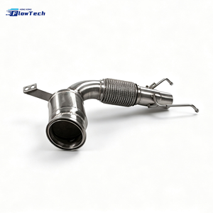Para MINI Cooper S F56 B48 2.0T, Tubo Recto Pulido de Alto Rendimiento, Acero Inoxidable 304, Escape de Alto Flujo, Ensamblaje con Pernos, Euro 5, 200 Celdas - Product Image 4