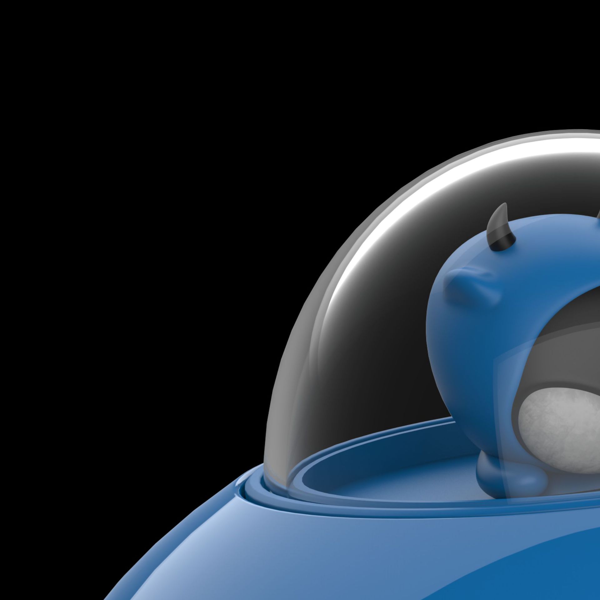 Ufo blue bracket edition