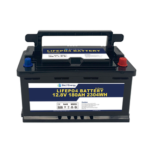 Bely Energy 2024 New Technology <strong>12V</strong> 180AH Lithium Ion <strong>Batteries</strong> for EV Solar Energy System Marine - Product Image 1
