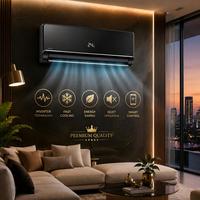 Climatiseur mini-split à inverter WiFi R32 A+++ 12000 BTU avec mode ECO et mode I Feel pour utilisation en extérieur
