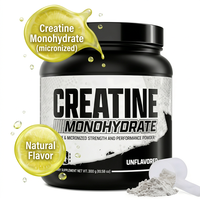 Créatine monohydrate en poudre sur mesure, fabricant OEM, micronisée, sans arôme, nutrition sportive, marque privée