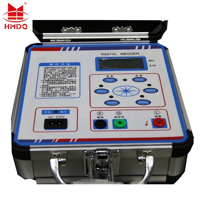 Insulation Resistance Tester Megohmmeter 2500v