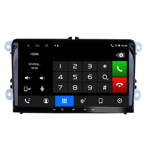 Autoradio Android 2DIN da 9 Pollici con Navigazione GPS per VW <span class=keywords><strong>Volkswagen</strong></span> Skoda Golf 5 Golf 6 Polo <span class=keywords><strong>Passat</strong></span> <span class=keywords><strong>B5</strong></span> B6 Jetta Seat - Product Image 2