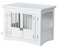 Petsfit Maison pour chat d'intérieur et d'extérieur Maison pour chat en bois de luxe avec avant-toit pour chiens de compagnie