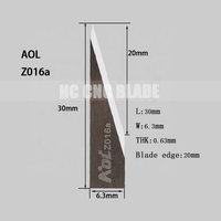 Pisau CNC Bergetar AOL, Pisau Pemotong dari Baja Paduan Tungsten Karbida, Tahan Aus, Z016a Z116a Z026a Z126a Z030a Z035a