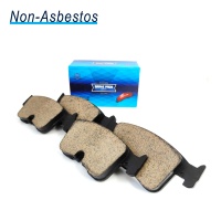 Jeu de plaquettes de frein semi-métalliques en céramique pour Toyota Corolla Prius Hilux Land Cruiser Honda CRV Nissan Rogue Sunny Mazda 3 6 pour Audi
