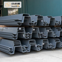SU825 Palplanches en plastique solide Type U Mur de soutènement pour digue Palplanches en PVC Palplanches en vinyle pour solution de contrôle de l'eau