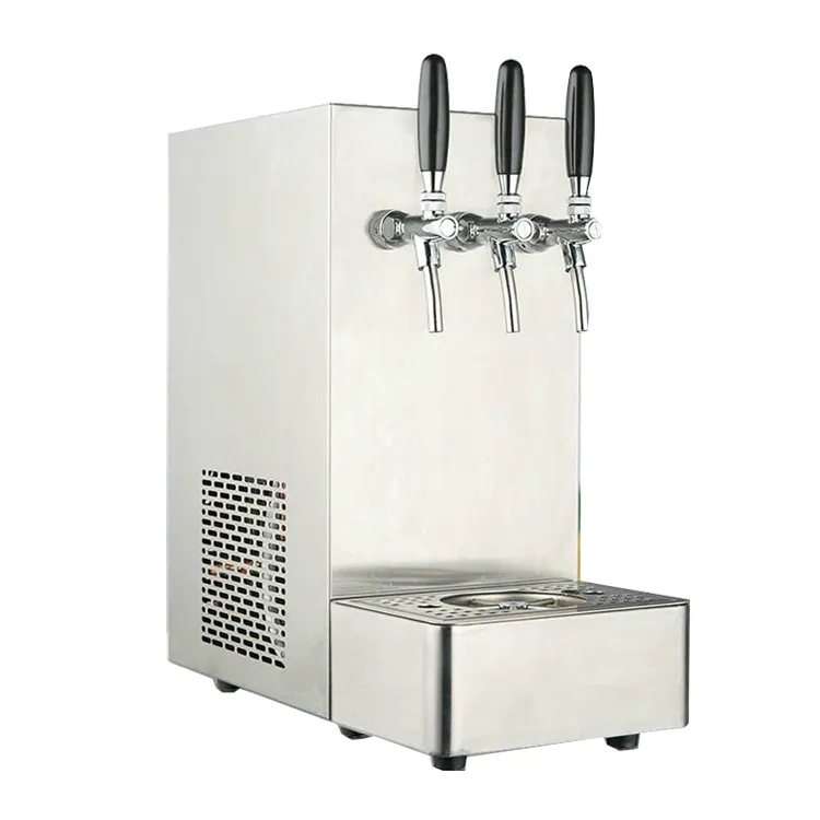 Electric Drink Water Dispenser With Cup Washer Commercial Refrigeration Soda Machine