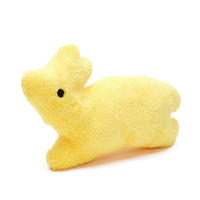 Coussin en peluche doux en forme de lapin, adorable oreiller décoratif en forme de lapin