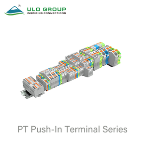 Bloques de terminales de fuente de alimentación tipo jaula de resorte ST2.5-3L para carril DIN, conector eléctrico sin tornillos de plástico 20A - Product Image 5