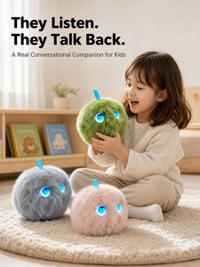 Giocattolo di Peluche Intelligente AI a Forma di Mostro Carino, Robot Interattivo per Accompagnare i Bambini nel Conversare - Product Image 6