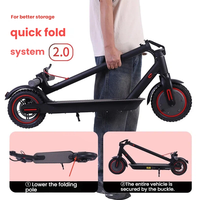 Trottinette électrique pliable Batterie au lithium 36V Autonomie de 15 à 25 km Pneu de 8,5 pouces Trottinette électrique pour les déplacements urbains
