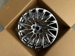 Ruedas forjadas <span class=keywords><strong>de</strong></span> Cromo Negro <span class=keywords><strong>de</strong></span> alta calidad personalizadas, llantas <span class=keywords><strong>de</strong></span> coche <span class=keywords><strong>de</strong></span> cubo <span class=keywords><strong>de</strong></span> aleación ligera <span class=keywords><strong>de</strong></span> 18, 19 y 20 pulgadas, ruedas forjadas para Toyota Highlander - Product Image 2