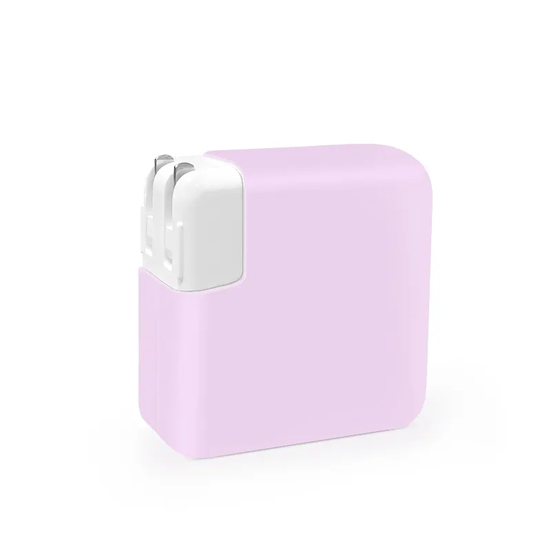 Hot Sale High Quality Silicone Case Charger Power Adapter Soft Case For MacBook 45W 60W 61W 85W 87W