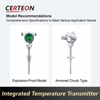 Transmetteur de température numérique 4-20mA avec RTD thermocouple entrée universelle et sortie analogique