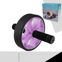 Rouleau Abdominal Portable et Durable pour Entraînement Unisexe – Améliore la Flexibilité, la Force et l'Équilibre