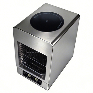 Four à pizza multifonctionnel JingXin pour comptoir, avec cuisson à deux zones, idéal pour les réunions de week-end agréables - Product Image 4