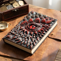 Agenda/Carnet de notes de luxe à couverture rigide, design œil de dragon en relief 3D, logo personnalisé, couleur et taille personnalisées |   Bloc-notes, papier pour carnet |   Cadeau