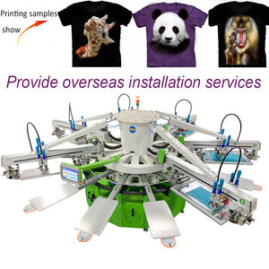 Nouveauté 2026 Kits complets Ruida DIY Machine d'impression sérigraphique automatique pour t-shirts <span class=keywords><strong>6</strong></span> couleurs 14 stations avec tout l'équipement - Product Image 1