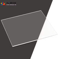 HUASHUAITE Fabricant chinois de plaques acryliques transparentes coulées de 1,5 mm à 50 mm, plaque acrylique transparente de 5 mm pour découpe sur mesure