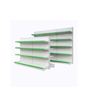 Kệ Trưng Bày Bán Lẻ Nhà Máy Bán Sỉ Kệ Gondola Thiết Bị Siêu Thị Giá Trưng Bày Bằng Gỗ Kim Loại - Product Image 2