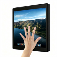 Pantalla Táctil Industrial de Aluminio Completo de 10 12 15 17 19 Pulgadas, Tablet PC Industrial Integrada con Panel Táctil