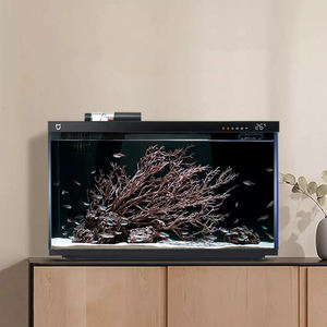 Acquario in Vetro di Alta Qualità Skynuo, Tavolino da Caffè con Acquario, Decorazione per la Casa, Acquario Ecologico da Scrivania - Product Image 6