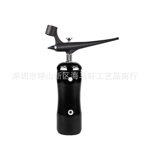Aérographe Hb96l 116f à alimentation par gravité, vitesse réglable, portable, pour travaux artistiques, alimentation USB - Product Image 3