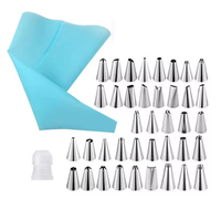 Ensemble professionnel de 15 outils de pâtisserie en alliage d'aluminium avec plateau tournant pour la décoration de gâteaux pour la cuisine
