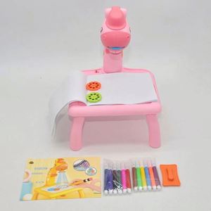 Elarve Nouveau Design Table de Dessin et de Peinture Éducative pour Enfants avec Projecteur d'Images - Product Image 4
