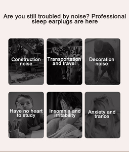 جودة عالية مع تصميم مريح قابل للطي للحد من الضوضاء أثناء النوم حماية سلامة السمع - Product Image 4