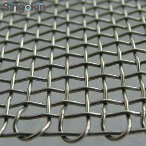 编织镀锌铁丝不锈钢弹簧丝卷曲纱布方丝10毫米10x10 5050x50