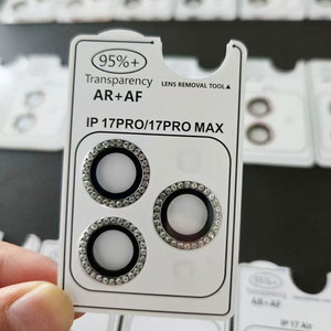 Película Protectora de Lente Flash Diamond para <span class=keywords><strong>iPhone</strong></span> 17 Pro Max, Anillo Metálico HD para <span class=keywords><strong>iPhone</strong></span> 16, Película de Lente Anti-Reflejos AR - Product Image 4