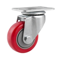 Meilleure Vente Établi Amovible Roulette Industrielle Pivotante Fixe Amortisseur 4Pp Roulette
