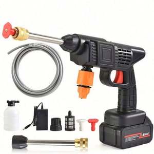 Pistola de Agua para Lavado de Autos, Lavadora de Autos Inalámbrica con Batería de Litio, Lavadora de Autos Portátil de Alta Presión - Product Image 1