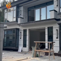 Puerta Corredera Automática Comercial de Vidrio con Marco de Aluminio, Sensor Inteligente, Puerta de Entrada para Hotel, Centro Comercial, Oficina
