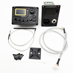 Pastilla para Guitarra Acústica HIVE ALT-3 con Ecualizador de 3 Etapas, Ajuste Balanceado, Doble Preset <span class=keywords><strong>y</strong></span> Afinador LCD de Cristal Líquido - Product Image 1