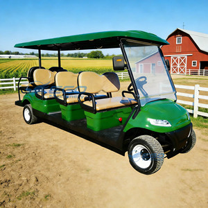 Carrito de Golf Eléctrico de 11 Plazas de Alto Rendimiento, Certificado CE, Personalizado, Homologado para Circular por la Calle, Carrito de Golf para Campo de Golf - Product Image 4