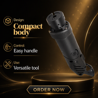 Nouvelle machine de meulage automatique d'électrodes en tungstène portable, taille compacte pour l'utilisation en atelier de soudage TIG