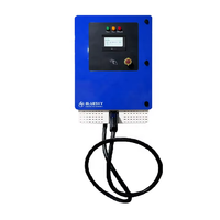 Cargador Rápido de CC Bluesky de 60KW para Montaje en Pared con Conectores Triples CCS GBT Chademo, OCPP1.6, Nuevo, IP55, Comercial, para Estacionamiento Exterior