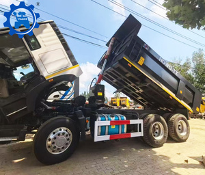 Sinotruk Howo-Camión volquete usado, de 40 toneladas, 6x4, de segunda mano, en stock - Product Image 4