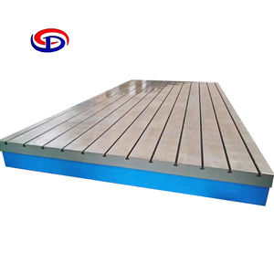 Personnalisé durable en fonte <span class=keywords><strong>plate</strong></span>-forme de travail en fonte plaque de <span class=keywords><strong>surface</strong></span> avec fentes En T - Product Image 3