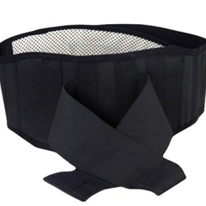 Lumbar Support <b>Belt</b> Double Sided Heating Waist Protection For Fitness <b>Exercise</b> Basketball Adult Unisex Black Polyester - Product Image 3